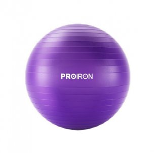 Gymnastics ball PROIRON - 65 cm, PURPLE