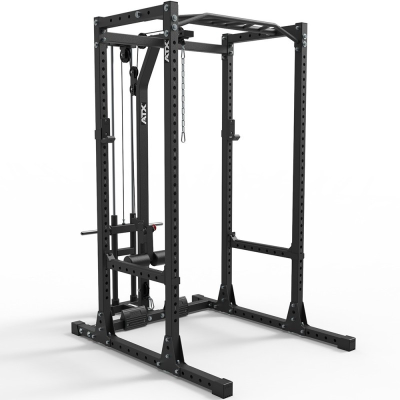 Power Rack 650 ATX LINE s hornou kladkou, výška 216 cm