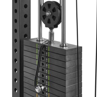 Posilovací stojan ATX LINE; Multi Pull Half Rack mit, 2 x 110 kg