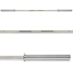 Olympijská tyč certifikovaná IPF ATX LINE Raw Powerlifting Bar