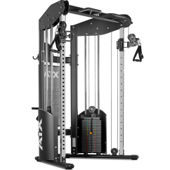 Multifunkční posilovací stroj ATX LINE Dual Pulley FTO-⁠700, cihličkové závaží 2 x 90 kg