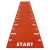 Sprint Track; Heavy Start & Finish, značky po 1bm, tl. 13 mm, oranžová, 1 m²