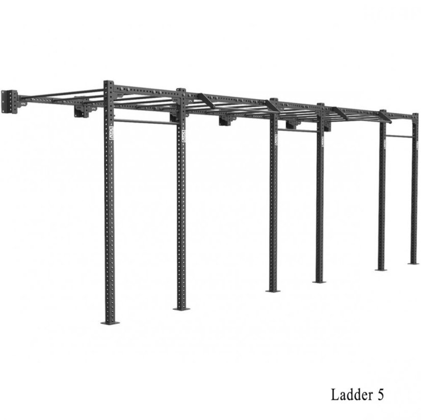 Monkey Rack s instalací do zdi LADDER ATX - Varianta: Monkey Rack s instalací do zdi ATX LADDER1, 1 sektor, výška 271cm