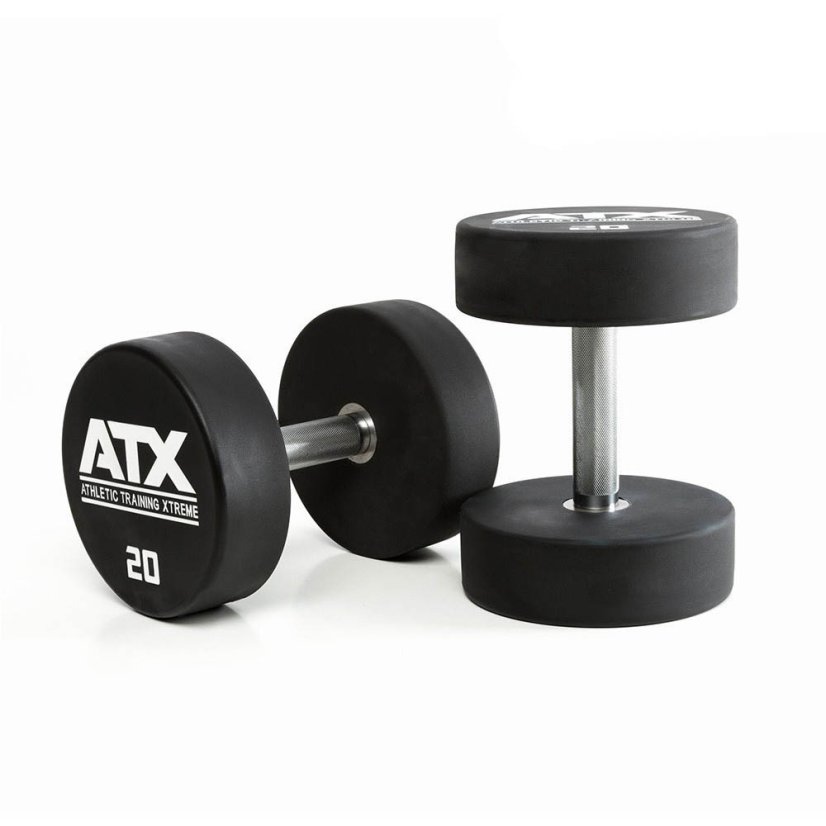 Jednoručná činka ATX LINE URETHAN 20 kg