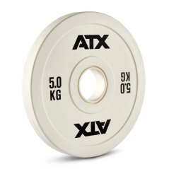Kotouč přídavný pogumovaný 5 kg bílý