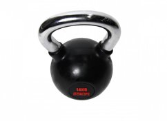 Kettlebell IRONLIFE 14 kg, rubberized