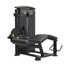 Posilovací stroj IMPULSE Prone Leg Curl - černý rám + černé čalounění