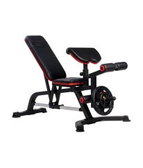 Posilovací lavice IRONLIFE Adjustable Bench s předkopáváním