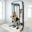 Multifunkčný posilňovací stroj INSPIRE; Functional Trainer, tehličkové závažie (2 x 75 kg)