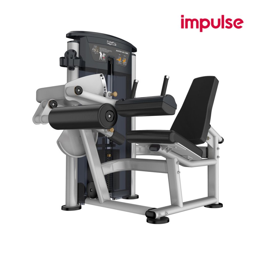 Posilovací stroj IMPULSE Seated Leg Curl - Varianta: Posilovací stroj Seated Leg Curl 72 kg
