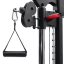 Multifunkčný posilňovací stroj INSPIRE; Functional Trainer, tehličkové závažie (2 x 75 kg)