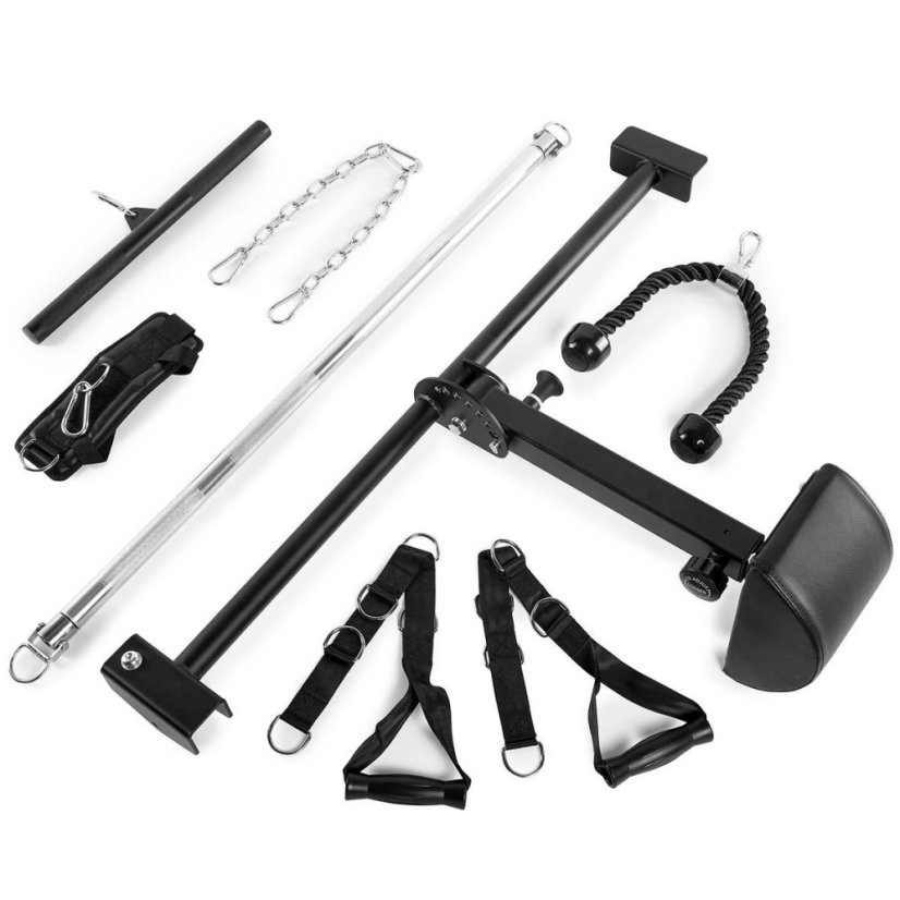 Multifunkční posilovací stroj ATX LINE Dual Pulley FTO-⁠600, cihličkové závaží 2 x 90 kg