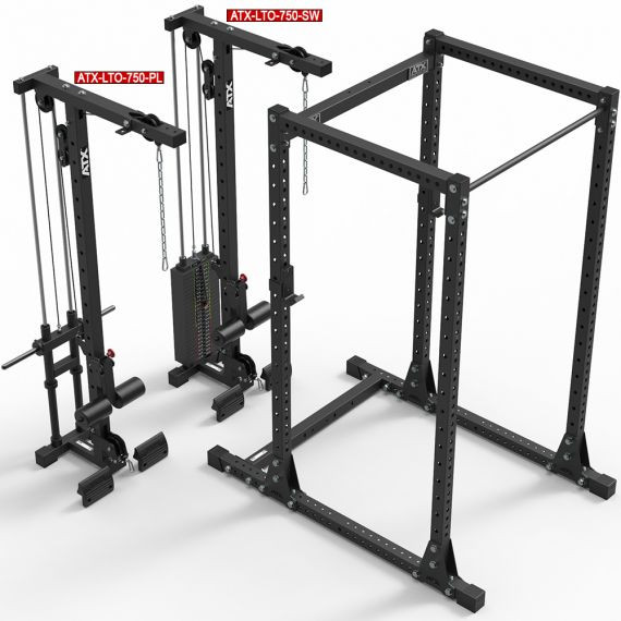 Posilovací klec Power rack ATX LINE 770, výška 225 cm, MOŽNOST KONFIGURACE