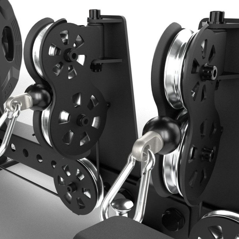 Posilovací stojan ATX LINE; Multi Pull Half Rack 2.0, závaží (2 x 110 kg)