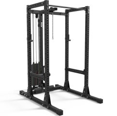 Power Rack 750 s horní a spodní kladkou na cihličky 125 kg Power Rack 750 s horní a spodní kladkou na cihličky 125 kg