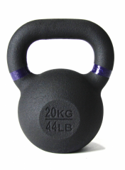 HANTLA ŻELIWNA KETTLEBELL CZARNA