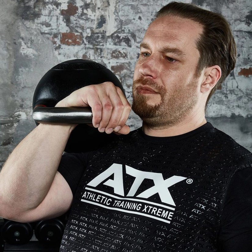 Tréningové tričko ATX LINE Grip Shirt, čierne