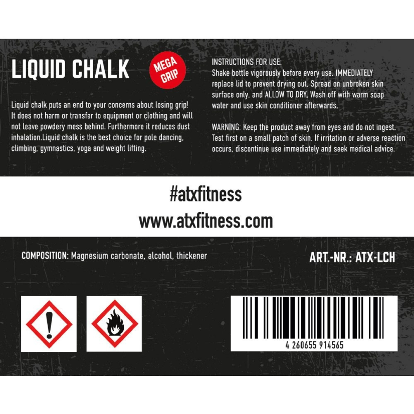 ATX LINE; Liquid Chalk - tekutá křída 250 ml