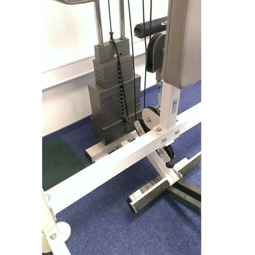 Horná, dolná kladka IMPULSE + závažia 92 kg