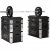Wooden boxes for jumping ATX LINE Jerk Block Set - black