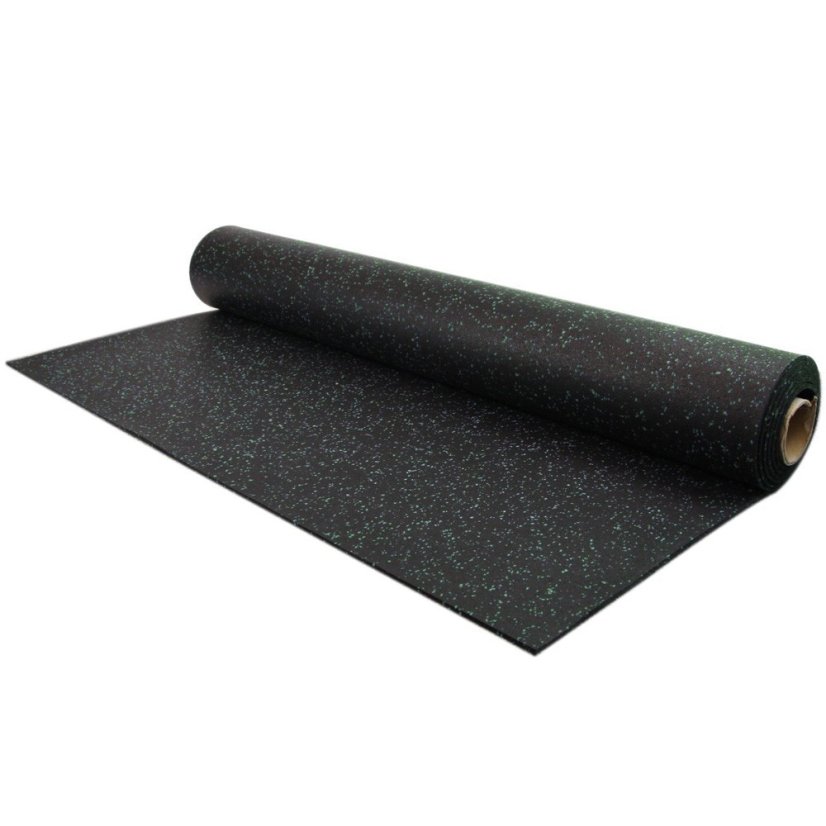 Podlaha SPORTEC COLOR 10 mm s 15 % žíhaním - Varianta: SPORTEC; Color 15% EPDM, 10 mm, žlutá