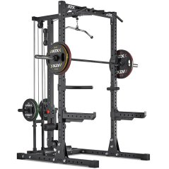 Stojan na dřepy ATX Half Rack 750 s kladkou na kotouče, výška 224 cm