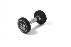 Jednoruční činka pogumovaná IRONLIFE 2,5 kg