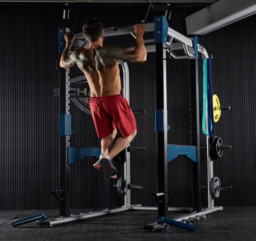 Posilňovacia klietka Power Rack IRONLIFE, výška 226 cm