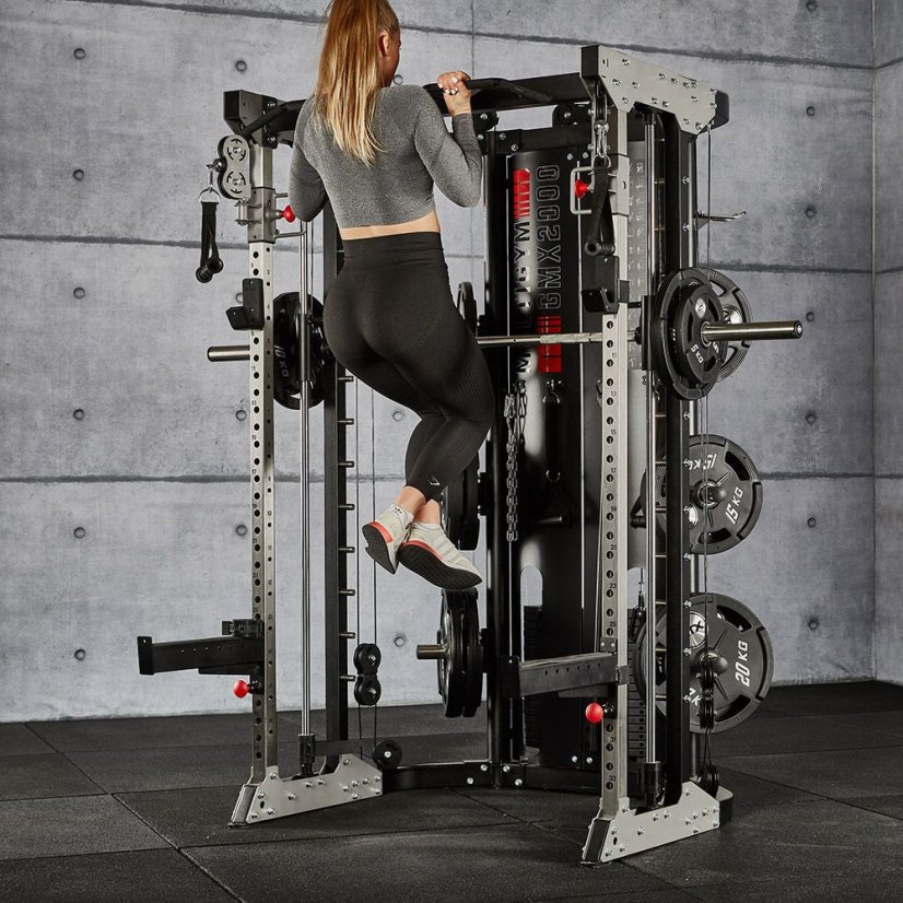 Multifunkční posilovací stroj ATX LINE MULTI GYM GMX-2000, cihličkové závaží 2 x 90 kg