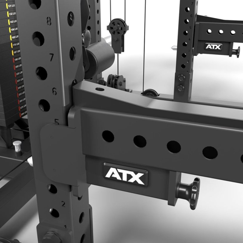 Posilňovacia klietka ATX® Hardcore Power Rack & Pull Station