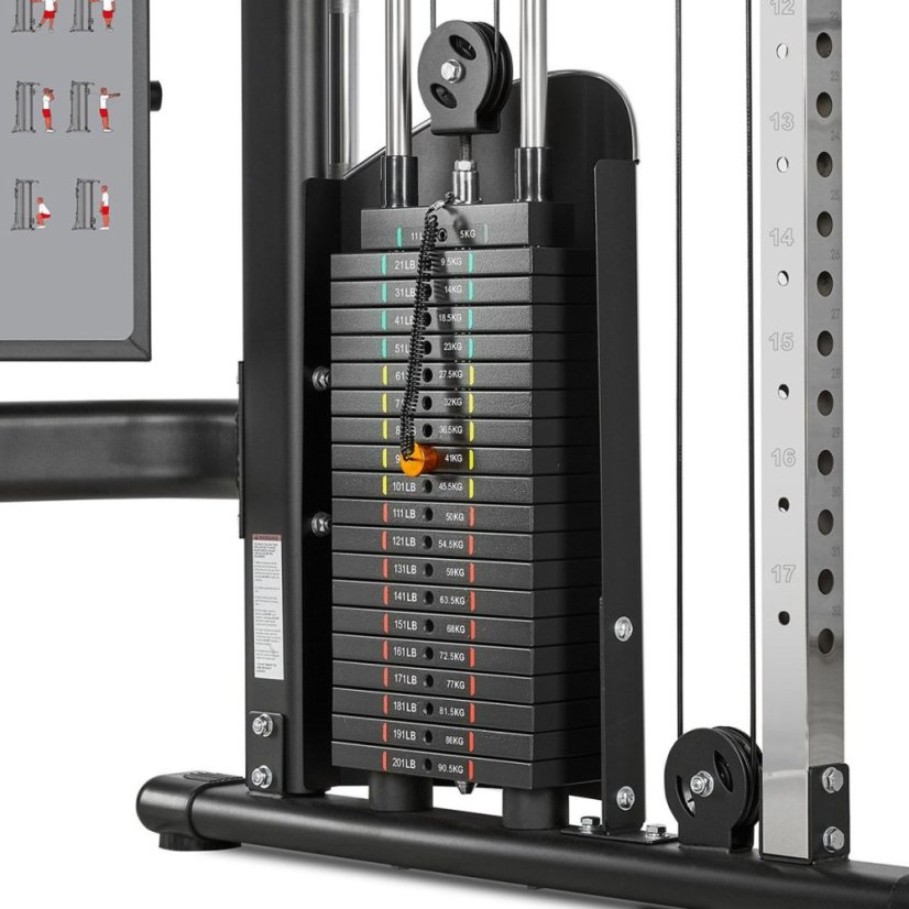 Posilňovací stroj ATX LINE Dual Pulley FTO-⁠700 (2 x 90 kg)
