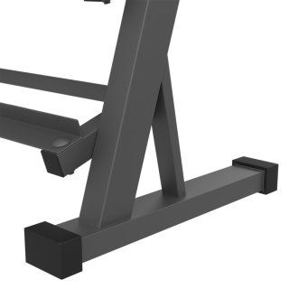 Pogumované jednoruční činky PROIRON 3 - 24 kg (9 párů + stojan Long)