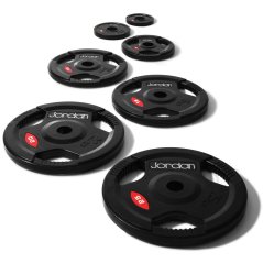 Pogumovaný olympijský disk JORDAN 2,5 kg, otvor 50 mm