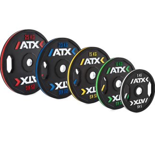 Kotouč pogumovaný ATX LINE; Color Stripe 10 kg, s úchopem