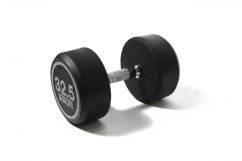 Pogumovaná jednoručná činka IRONLIFE 32,5 kg