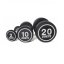 Sada pogumovaných jednoručních činek IRONLIFE 2-20 kg (10 párů, stoupání po 2 kg)