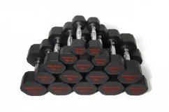 Sada pogumovaných činek PROIRON 3 - 28 kg (10 párů)