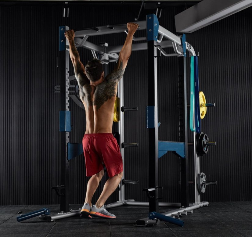 Posilovací klec Power Rack IRONLIFE, výška 226 cm