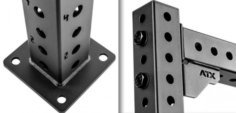 ATX Half Rack Professional ke zdi, výška 247 cm