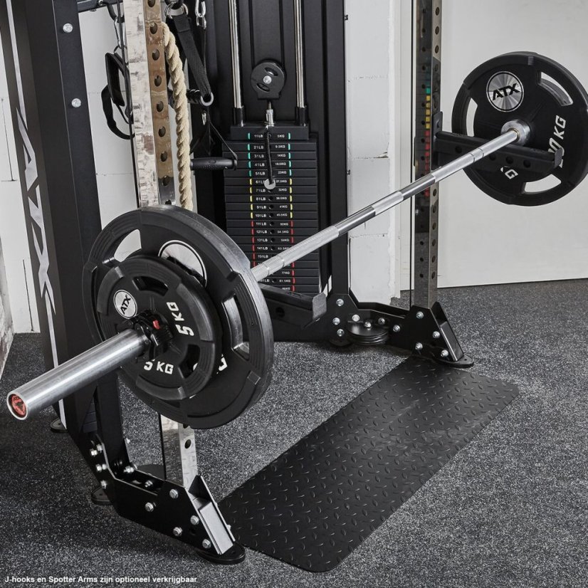 Multifunkční posilovací stroj ATX LINE Dual Pulley FTO-⁠600, cihličkové závaží 2 x 90 kg