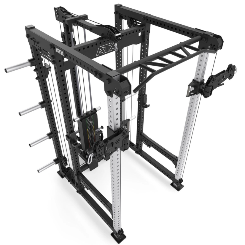 Posilňovacia klietka ATX® Hardcore Power Rack & Pull Station
