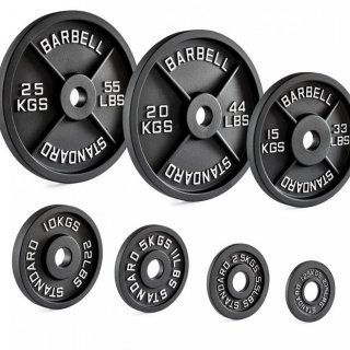 Olympic Plate ATX LINE Standard Barbell 15 kg, 50 mm