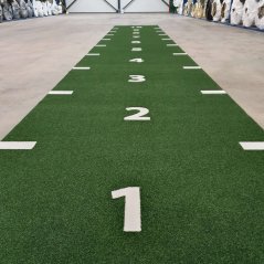 Sprint Track; Heavy Start & Finish, značky po 1bm, čísla, tl. 13 mm, světle zelená, 1 m²