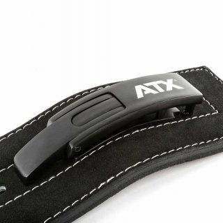 Weightlifting belt ATX LINE Power Belt Clip, leather