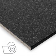 Podlaha do fitness role Comfort Flooring MIX tl. 6 mm, černá