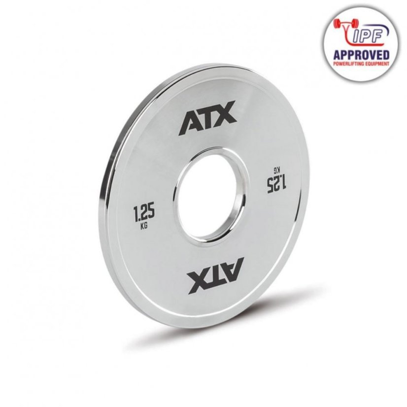 Kalibrovaný kotúč ATX oceľový chrómovaný 1,25 kg