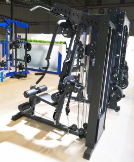 Posilovací stroj IRONLIFE Multi Gym Single Station (cihličkové závaží 80 kg)