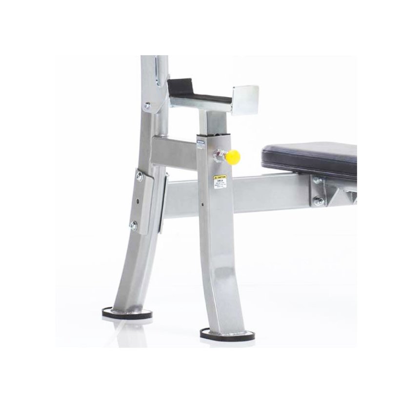 Benchpress lavice se stojany tuff stuff COB-400 - nastavitelna zabrana