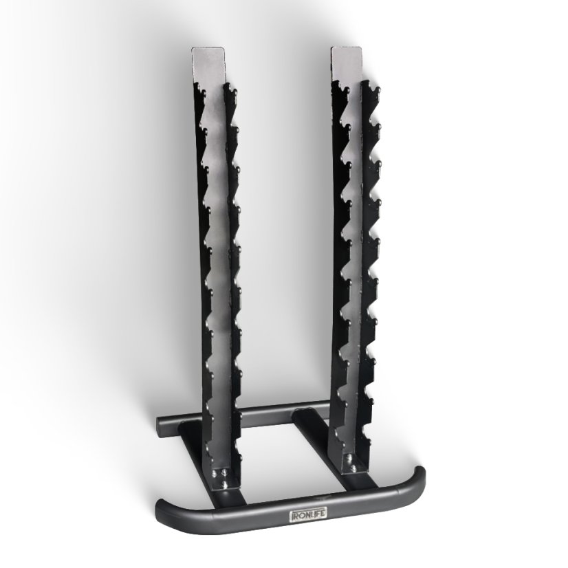 IRONLIFE; Stojan na činky 2 - 20 kg, čierny
