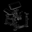 ATX LINE; Biceps Blaster - Biceps Curl Machine
